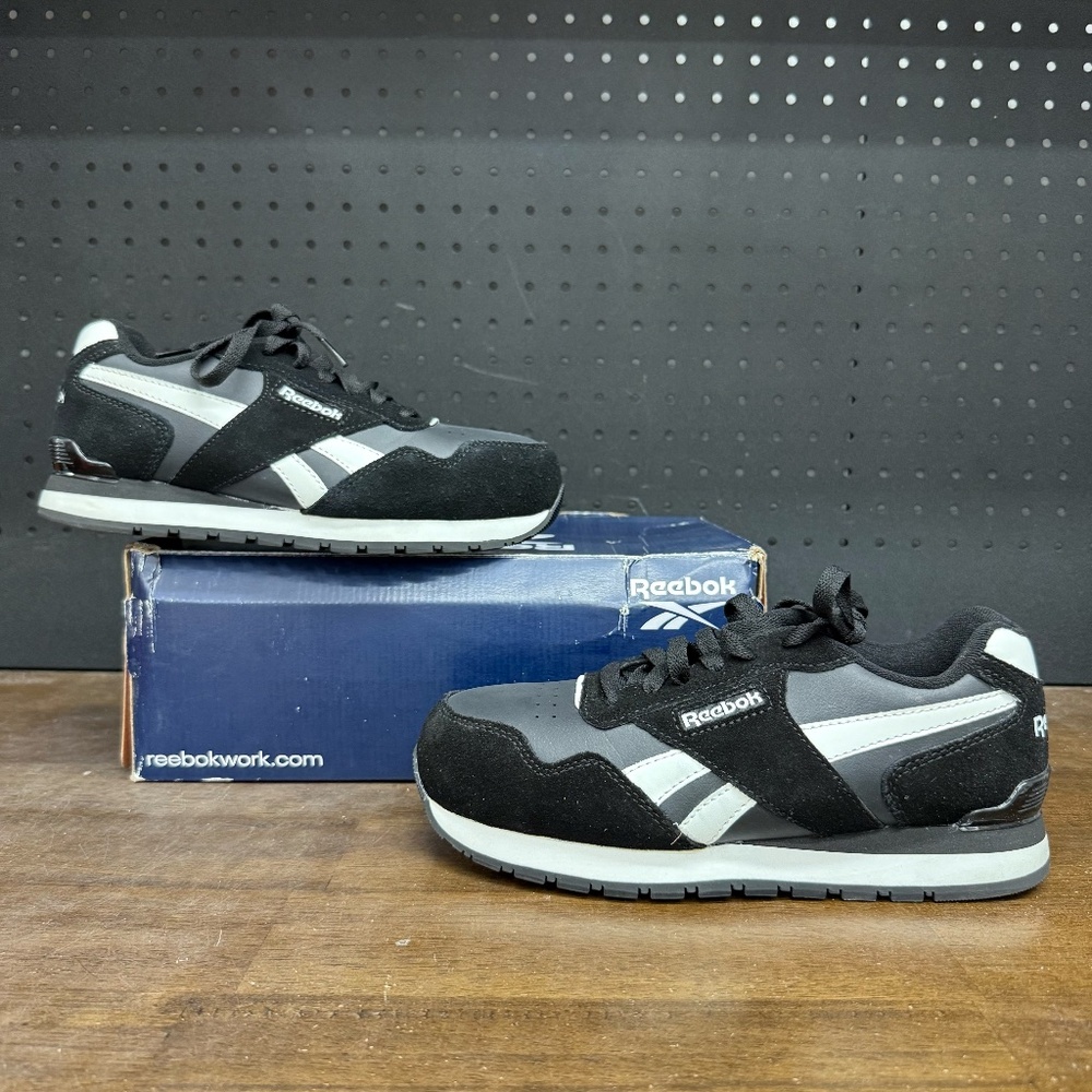 <New W/ Box! Women's Reebok Harman Work Classic Composite Toe Sneakers Size 7
